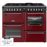 Stoves Richmond Deluxe 110cm 7 Burner Gas Hob Quad Oven Dual Fuel Range Cooker