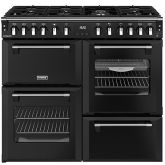 Stoves Richmond 100cm 7 Burner Gas Hob Quad Oven & Grill Dual Fuel Range Cooker