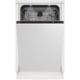 Beko BDIS38040Q/M 10 Place Setting 8 Program Integrated Slimline Dishwasher