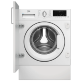 Beko WTIK94121F/M 9kg 1400rpm Integrated IronFast Washing Machine