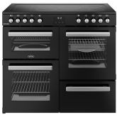 Belling Cookcentre 100cm 5 Zone Ceramic Hob Double Oven Electric Range Cooker
