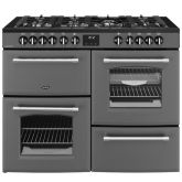 Belling Farmhouse 110cm 7 Burner Gas Hob Double Oven Dual Fuel Range Cooker