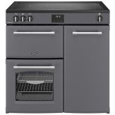 Belling Farmhouse 90cm 5 Zone Induction Hob Double Oven Electric Range Cooker