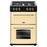 Belling Farmhouse 60cm 4 Burner Double Oven Gas Mini Range Cooker