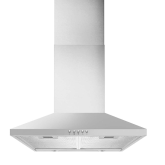 CDA ECH63SS 60cm 3 Speed Stainless Steel Chimney Cooker Hood