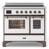 ILVE Majestic Milano 100cm 6 Zone Induction Hob Twin Oven Electric Range Cooker