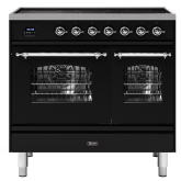 ILVE Milano 90cm 6 Zone Induction Hob Double Oven All Electric Range Cooker