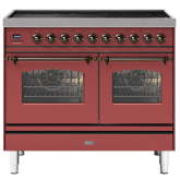 ILVE Milano 100cm 6 Zone Induction Hob Double Oven All Electric Range Cooker