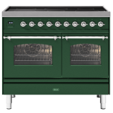 ILVE Milano 100cm 6 Zone Induction Hob Double Oven All Electric Range Cooker