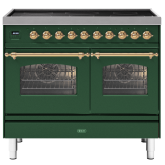 ILVE Milano 100cm 6 Zone Induction Hob Double Oven All Electric Range Cooker