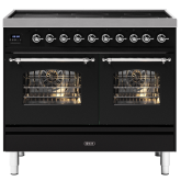 ILVE Milano 100cm 6 Zone Induction Hob Double Oven All Electric Range Cooker