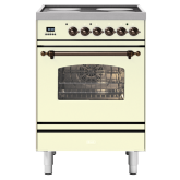 ILVE Milano 60cm 4 Zone Induction Hob Single Oven All Electric Mini Range Cooker