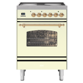 ILVE Milano 60cm 4 Zone Induction Hob Single Oven All Electric Mini Range Cooker