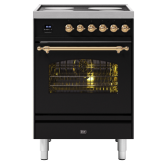 ILVE Milano 60cm 4 Zone Induction Hob Single Oven All Electric Mini Range Cooker