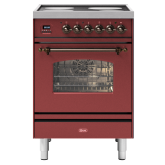 ILVE Milano 60cm 4 Zone Induction Hob Single Oven All Electric Mini Range Cooker