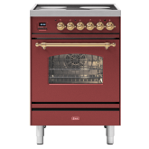 ILVE Milano 60cm 4 Zone Induction Hob Single Oven All Electric Mini Range Cooker