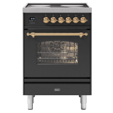 ILVE Milano 60cm 4 Zone Induction Hob Single Oven All Electric Mini Range Cooker