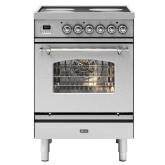 ILVE Milano 60cm 4 Zone Induction Hob Single Oven All Electric Mini Range Cooker