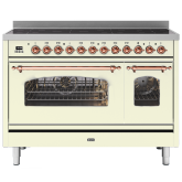 ILVE Milano 120cm 7 Zone Induction Hob Double Oven All Electric Range Cooker