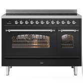 ILVE Milano 120cm 7 Zone Induction Hob Double Oven All Electric Range Cooker