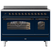 ILVE Milano 120cm 7 Zone Induction Hob Double Oven All Electric Range Cooker