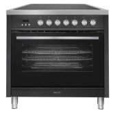 InAlto 90cm 5 Zone Ceramic Hob Single Oven All Electric Range Cooker