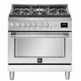 Lofra Italia 90cm 5 Burner Gas Hob Single Oven All Gas Range Cooker