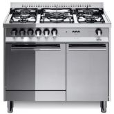 Lofra Maxima 80cm 5 Burner Single Oven Dual Fuel Range Cooker with Storage