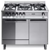 Lofra Maxima 90cm 5 Burner Gas Hob Single Oven All Gas Range Cooker with Storage