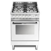 Lofra Maxima 60cm 4 Burner Gas Hob Single Oven All Gas Mini Range Cooker