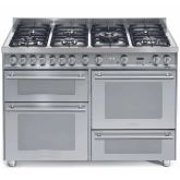 Lofra Professional 120cm 7 Burner Gas Hob Triple Oven Dual Fuel Range Cooker