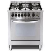Lofra Professional 70cm 5 Burner Gas Hob Single Oven All Gas Range Cooker
