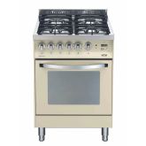 Lofra Rainbow 60cm 4 Burner Gas Hob Single Oven Dual Fuel Mini Range Cooker