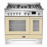 Lofra Venezia 90cm 5 Burner Gas Hob Double Oven Dual Fuel Range Cooker