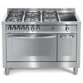 Lofra Professional 120cm Gas + Electric Hob Double Oven Dual Fuel Range Cooker