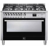 Lofra Professional 120cm 7 Burner Gas Hob Single Oven All Gas Range Cooker
