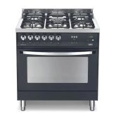 Lofra Rainbow 80cm 5 Burner Gas Hob Single Oven All Gas Range Cooker