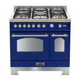 Lofra Dolcevita 90cm 5 Burner Gas Hob Double Oven Dual Fuel Range Cooker