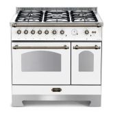 Lofra Dolcevita 90cm 5 Burner Gas Hob Double Oven Dual Fuel Range Cooker