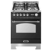Lofra Dolcevita 60cm 4 Burner Gas Hob Single Oven All Gas Mini Range Cooker