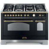 Lofra Dolcevita 120cm 7 Burner Gas Hob Double Oven Dual Fuel Range Cooker