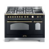Lofra Dolcevita 120cm 7 Zone Gas/Ceramic Hob Double Oven Dual Fuel Range Cooker
