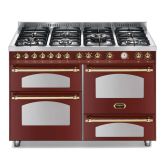 Lofra Dolcevita 120cm 7 Burner Gas Hob Triple Oven Dual Fuel Range Cooker