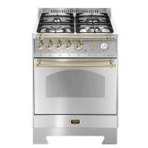 Lofra Dolcevita 60cm 4 Burner Gas Hob Single Oven All Gas Mini Range Cooker