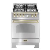 Lofra Dolcevita 60cm 4 Burner Gas Hob Single Oven Dual Fuel Mini Range Cooker