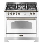 Lofra Dolcevita 90cm 5 Burner Gas Hob Single Oven Dual Fuel Range Cooker