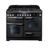 Rangemaster Classic Deluxe 110cm Gas Hob Double Oven Dual Fuel Range Cooker