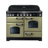 Rangemaster Classic Deluxe 110cm Induction Hob Double Oven Electric Range Cooker