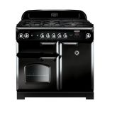 Rangemaster Classic 100cm 5 Burner Gas Hob Double Oven Dual Fuel Range Cooker
