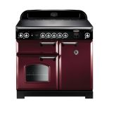 Rangemaster Classic 100cm 5 Zone Induction Hob Double Oven Electric Range Cooker